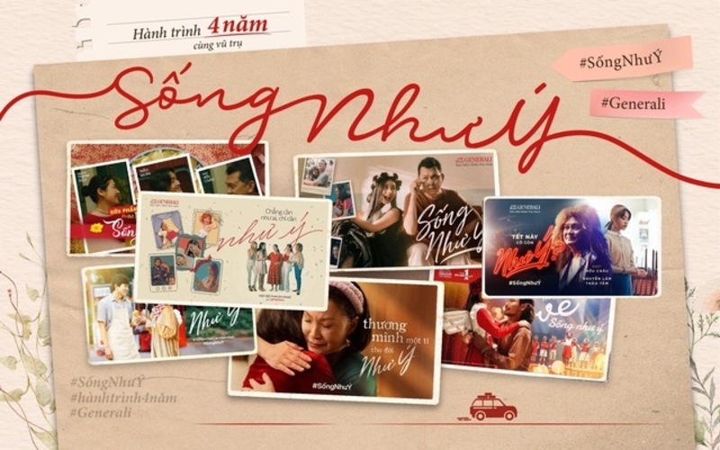 Chiến dịch Marketing của Generali – “SỐNG NHƯ Ý”